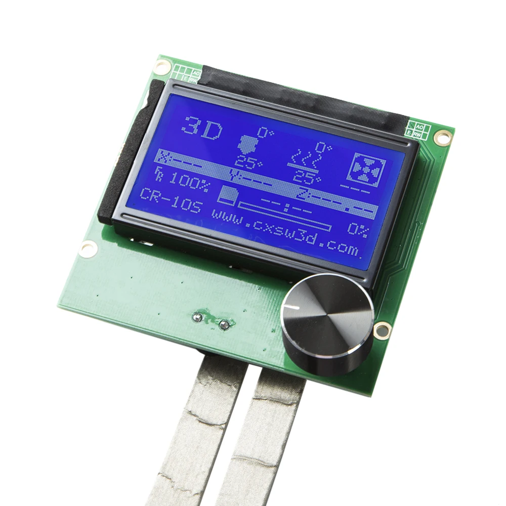 2004 дисплей контроллера ЖК-экрана с кабелем для Reprap Ramps 1 4 3D принтер набор