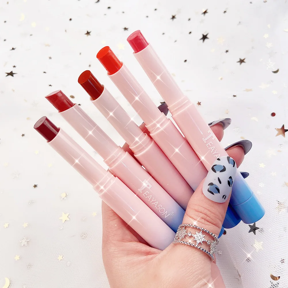 

10 color Natural Matte Lipstick Pen Matte Lip Glaze Waterproof Lipstick Sexy Long Lasting Makeup Non-Stick Cup Lip Tint