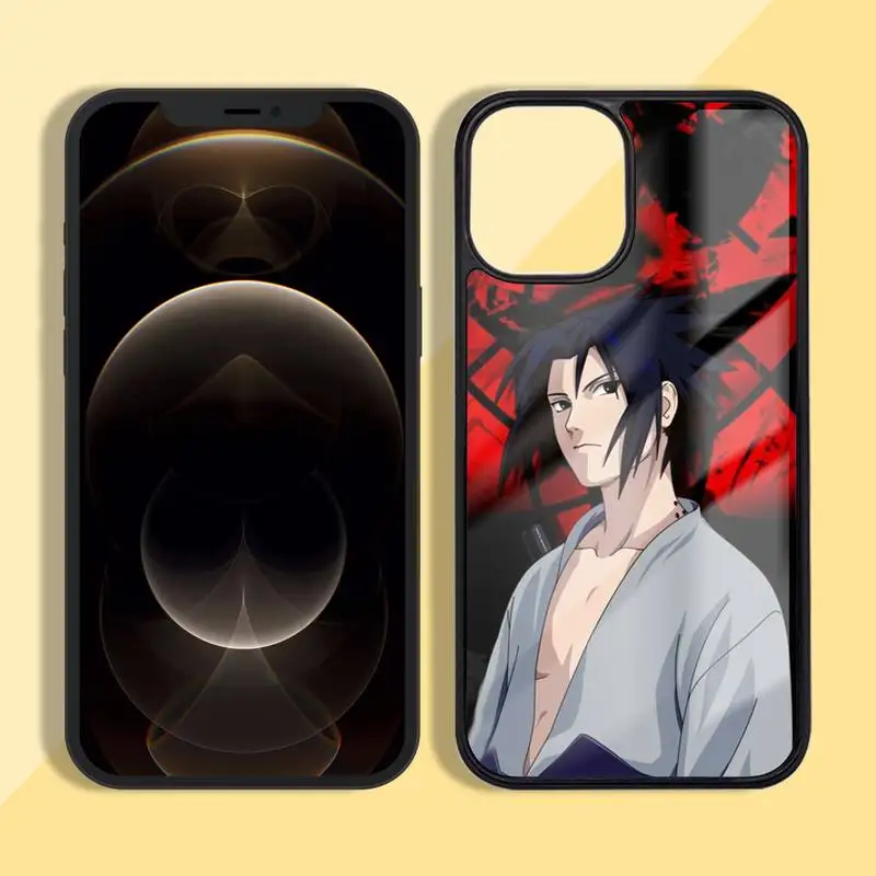 

Japan Anime Naruto Phone Case Silicone TPU+PC For iPhone 11 12 mini Pro MAX 6 7 8 Plus X XR XS