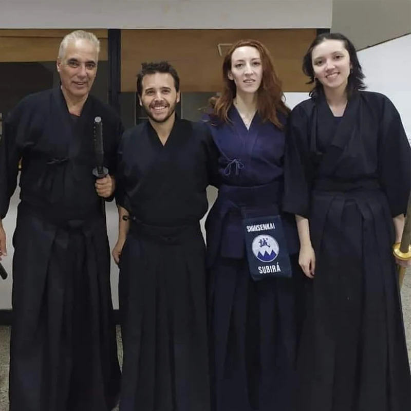 Одежда для единоборств одежда Кендо комплекты из 2 предметов костюм айкидо