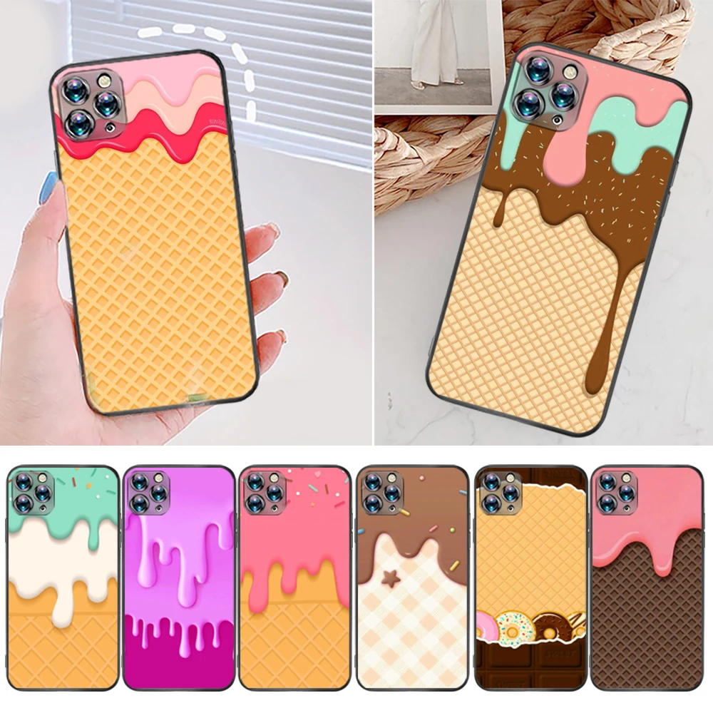 

I Just Want To Eat It Phone Case For iPhone 6 6S 7 8 Plus X XS XR 11 12 Pro MAX SE 2020 Funda Soft TPU Back Cover Cases