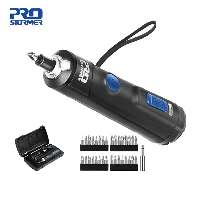 PROSTORMER 4 в мини набор электрических отверток Смарт USB аккумуляторная беспроводная