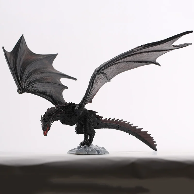 14 см фигурка игра ледяной дракон престолов дрогон Viserion МакФарлейн Делюкс Коллекция игрушек модель для детей
