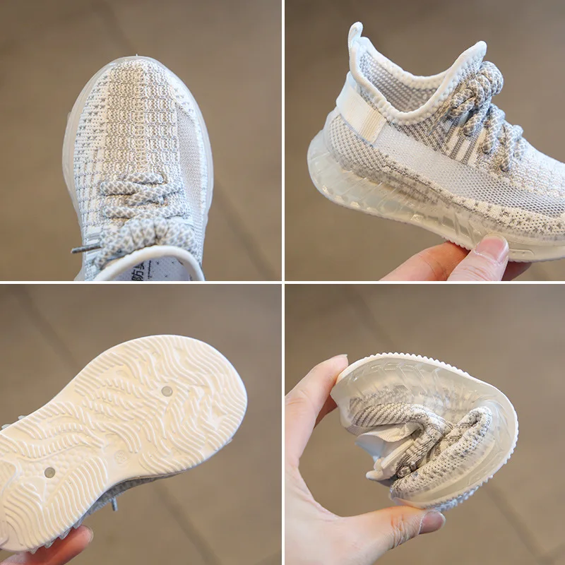 

2021 Spring Summer Children Casual Shoes Toddler Boys Girls Shoes Mesh Breathable Soft Bottom Student Sandals Kids Sneaker