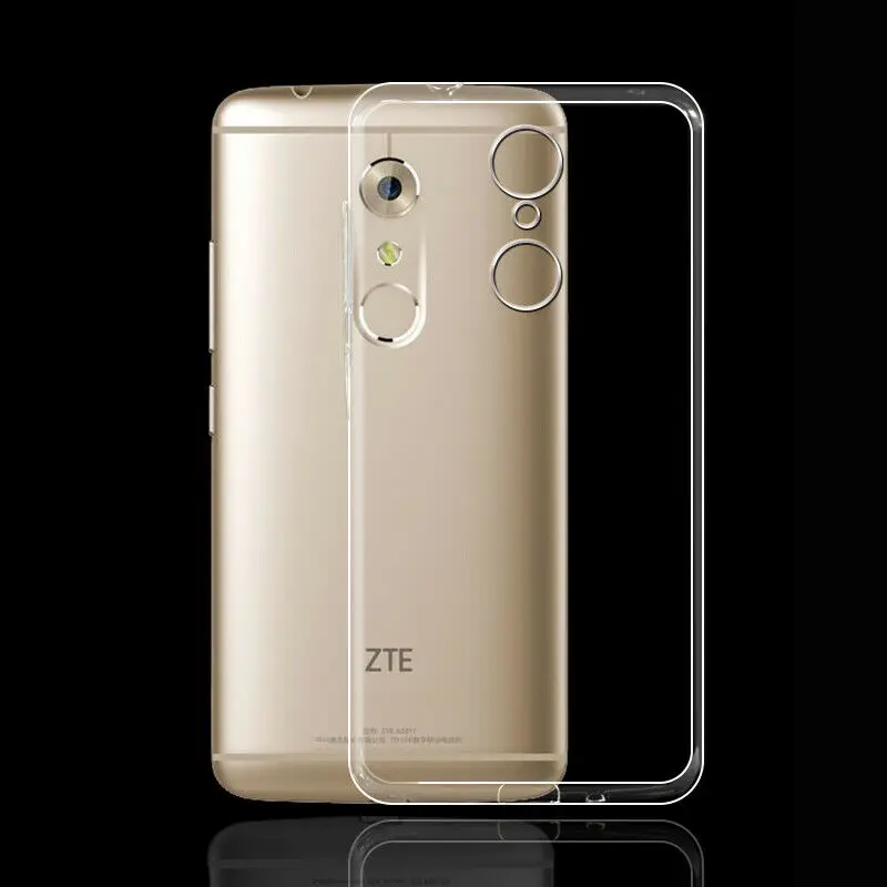 Прозрачный чехол для ZTE Axon 7 Z11 Z17 Nubia N2 Z9 Max мини защитный силиконовый мягкий