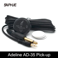 adeline ad 35 mini pickup amplifier transducer stick piezo pickup for acoustic guitar ukulele violin cello banjo guitar parts