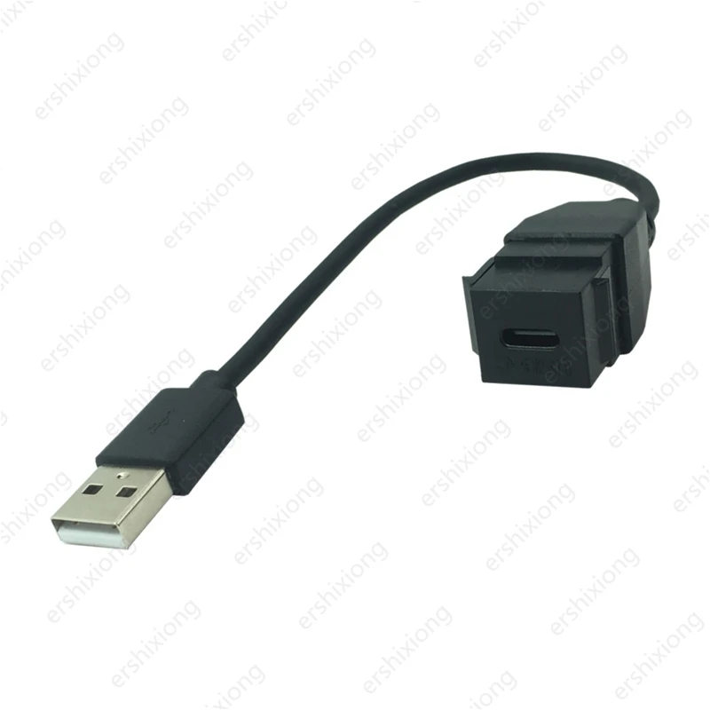 Розетка-переходник с USB 2 0 на 3 1 Type C | Электроника