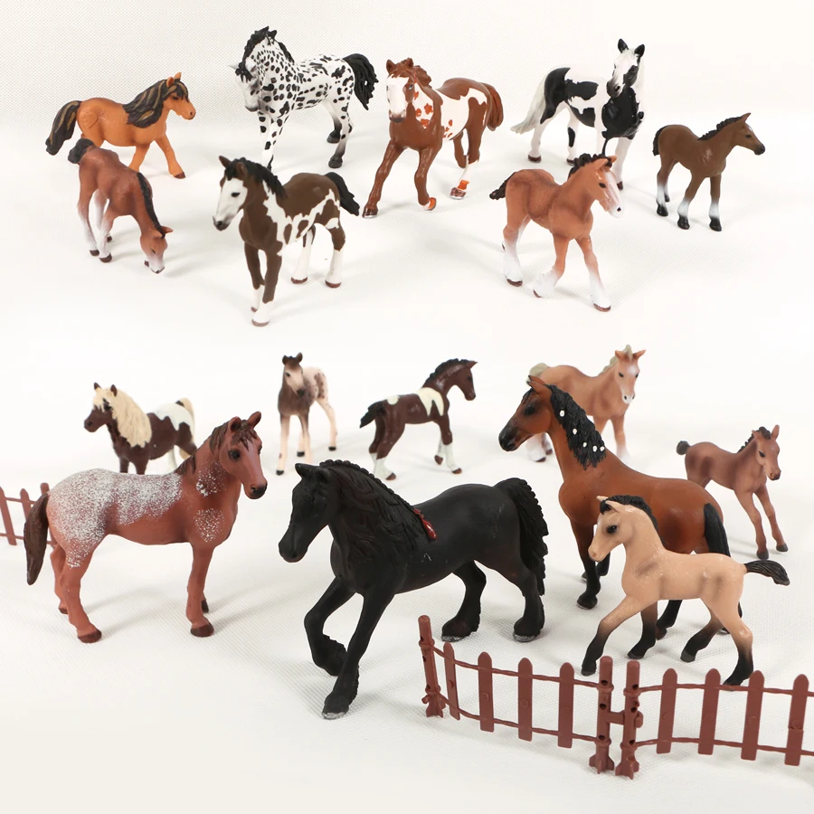 22 типа моделей лошадей искусственная серия Appaloosa Гарвардская Ганноверская