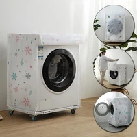dust proof cover washing machine cover waterproof case washing machine protective dust jacket zipper fronttop open