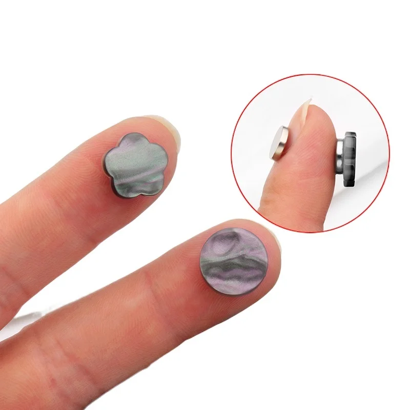 

5Pair Don't have to sew Button Invisible Snaps Magnetic Double Sided Automatic Buckle DIY Handwork Apparel Supplies Magnet