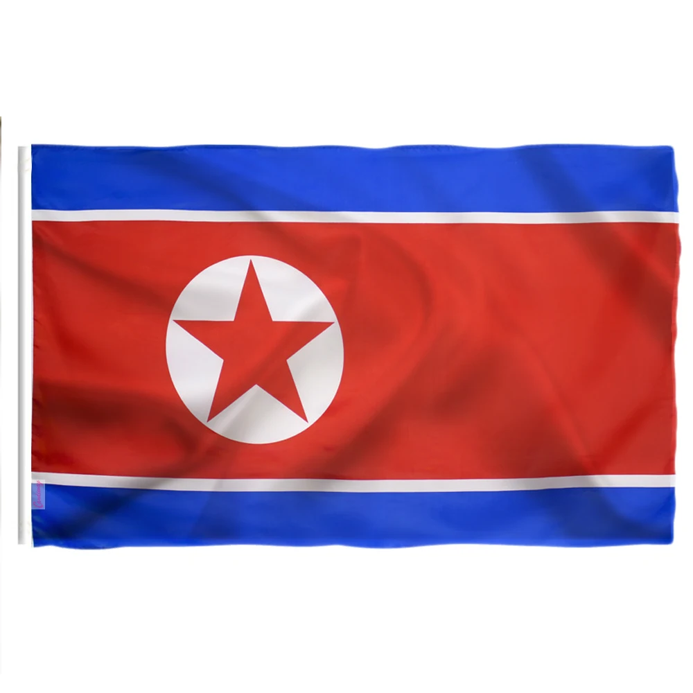 

Корейский флаг КП Демократической народной республики, 90 х150 см, флаг, баннер