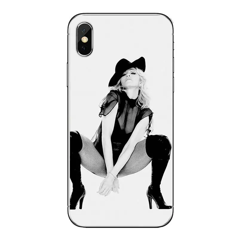 Silicone Phone Cases Covers Rebel Heart USA Sexy Lady Madonna For Samsung Galaxy A5 A6 A7 A8 A9 J4 J5 J7 J8 2017 2018 Plus Prime |