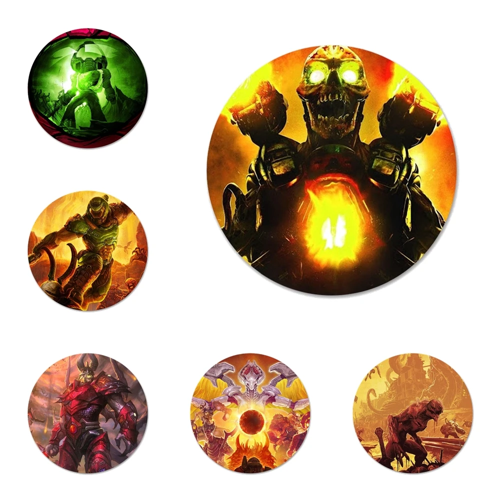 

Doom Dota Kitchen Home Decor Refrigerator Magnet Bottle Opener Beer Coke 58mm