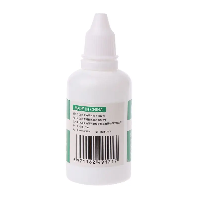 

Powerful Rosin Soldering Agent No-clean Flux Stainless Steel White Steel Plate Iron 18650 Battery Welding Water Liquid Flux U4LB