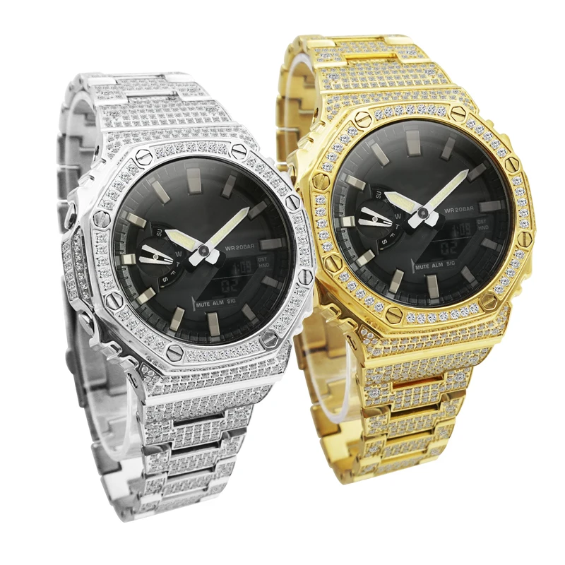 Металлический чехол из нержавеющей стали для часов Casio G-Shock DW6900 ремешок | Наручные