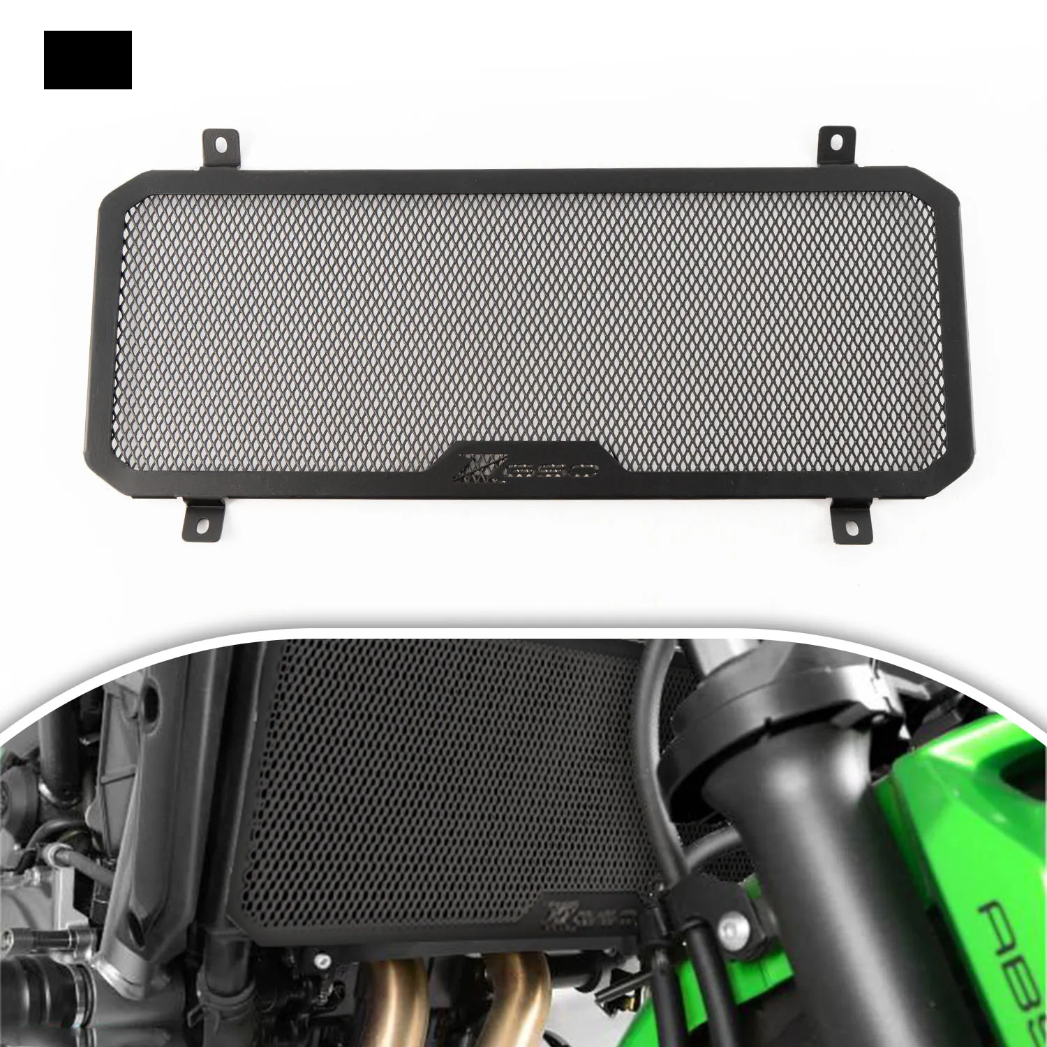 

For Kawasaki Z650 Ninja650 Ninja 650 2017 2018 2019 2020 2021 2022 Motorcycle Radiator Grille Guard Protective Cover