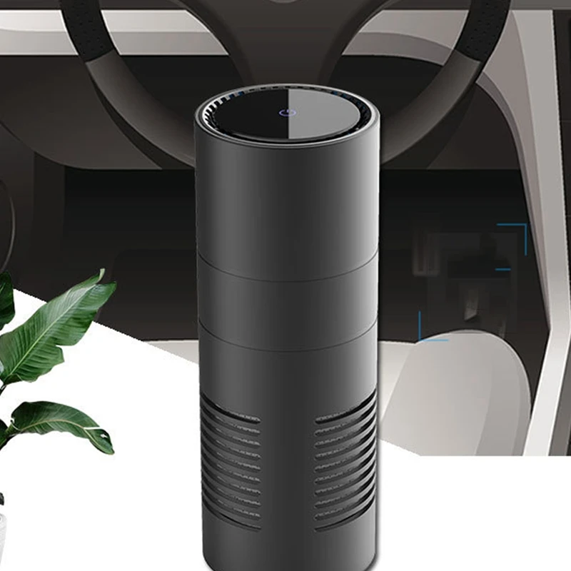 

Car Air Purifier for Car Home Use Portable Smart Sensor Oxygen Bar Deodorizer Air Filter