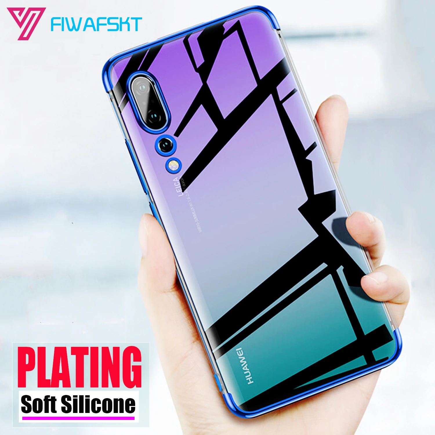 Чехол для телефона Huawei P Smart Z 2019 Nova 3 3i 5 5i P20 P30 Pro P10 Mate 20 30 Lite мягкий прозрачный