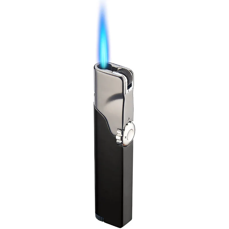 

High-end Men's Windproof Butane Lighter Metal Gas Turbine Mini Torch Cigarette Lighter Cigarette Accessories Gadgets