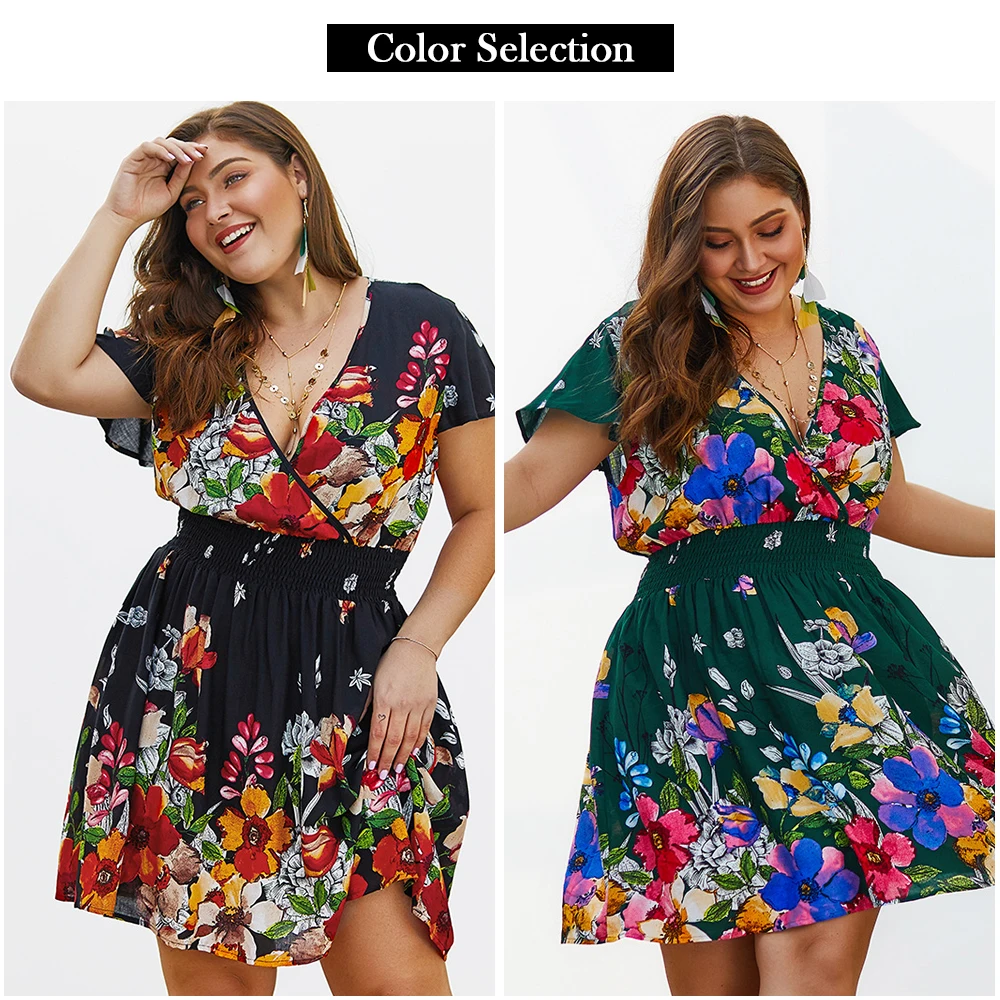 2020 модное женское летнее сексуальное богемное пляжное платье с v образным