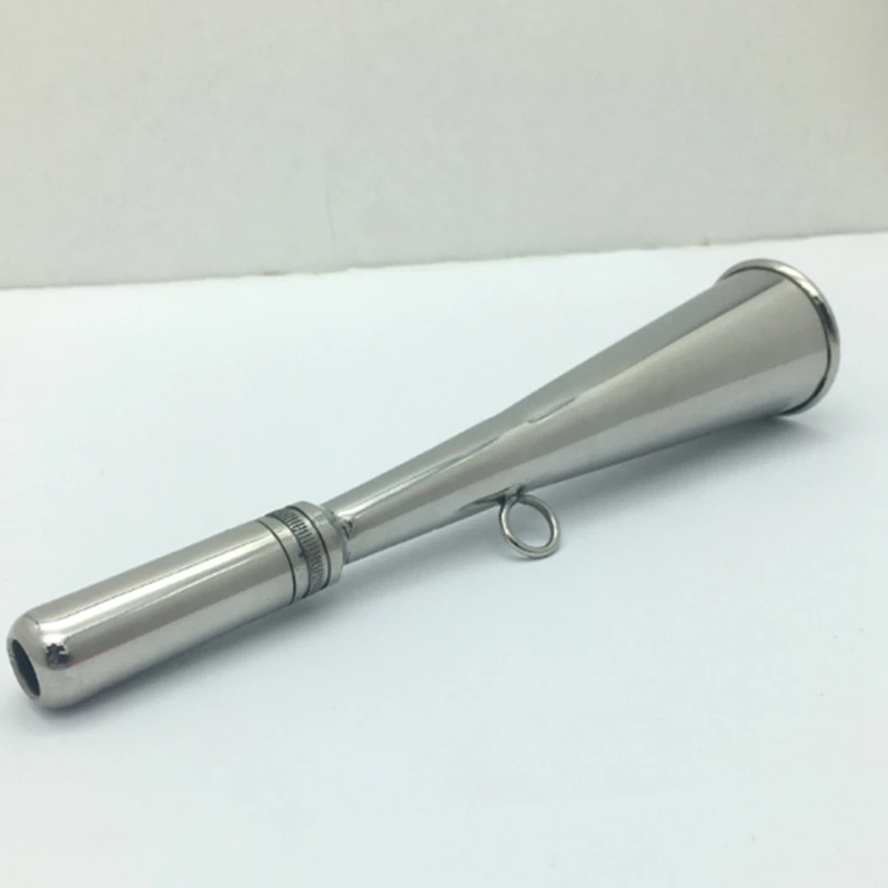 

Handheld Foghorn Stainless Steel Horn for Sailing Cheering Yacht Boat Accessory Marine Hardware