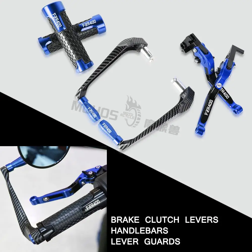 

Motorcycle For YAMAHA FZR400RR RRSP 91-95 1992 1993 94 brakes Extendable Clutch Levers Handle Bar Lever Guards FZR400 1988-1990
