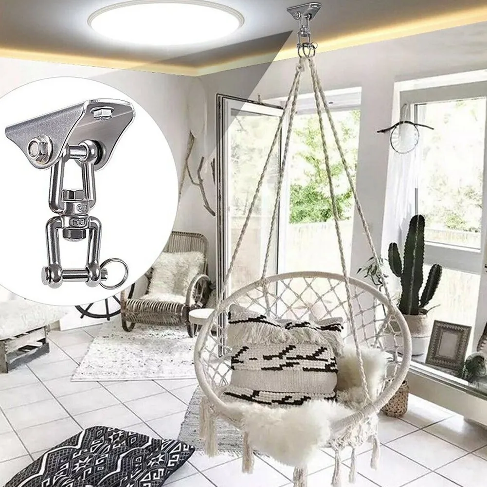 

Heavy Bag Hanger Suspension Hooks Concrete Wooden Swing Hangers Sets for Yoga Hammock Chair Sandbag Swing Capacity