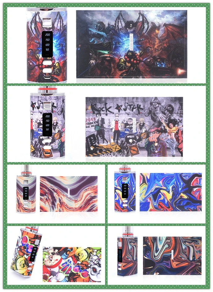 SUBTWO JP 300w 200w huge power Color Screen TC box mod External Battery With LED Display Electronic Cigarette 3ML Vapour Hookah |