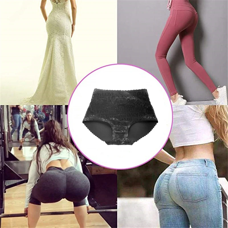 CXZD женские трусики с подкладкой и высокой талией подтяжка ягодиц бедер подкладки