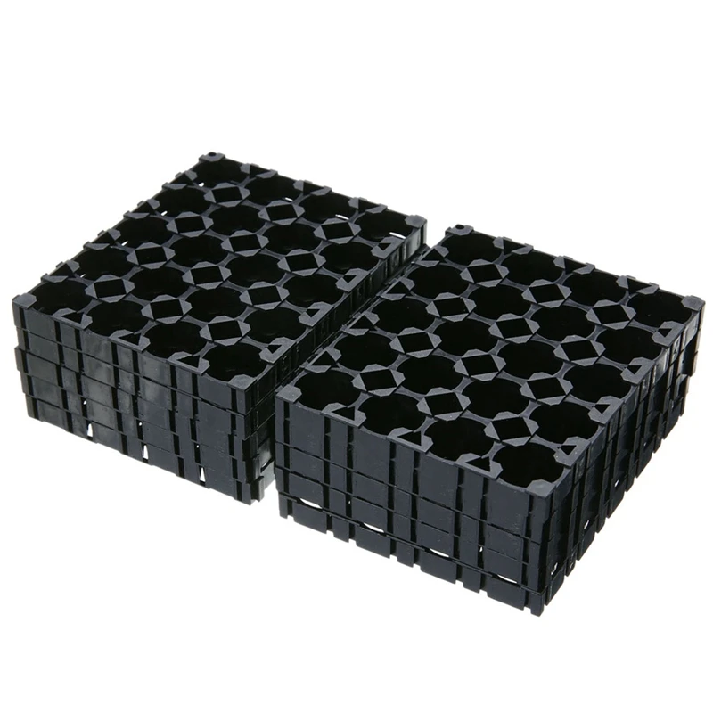 10Pcs 4X5 Cell Battery Spacer 18650 Radiating Shell Pack Plastic Heat Holder Bracket | Электроника