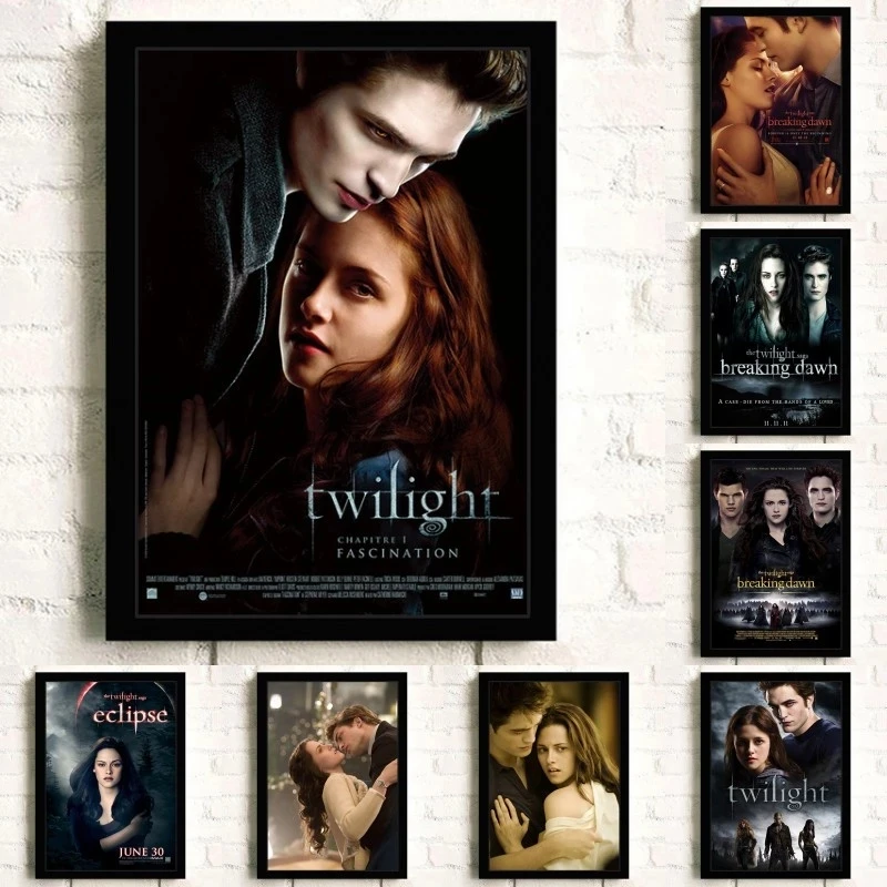 

Twilight Film Tv Movie Figure Quality Wall Art Home Decor Canvas Painting Nordic Decoration Hotel Bar Cafe Room Star Poster