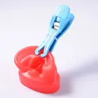 Одноразовые Стерильные иглы для пирсинга тела, открытый пластиковый гемостатический инструмент для татуировки ушей, губ, клипса для пирсинга