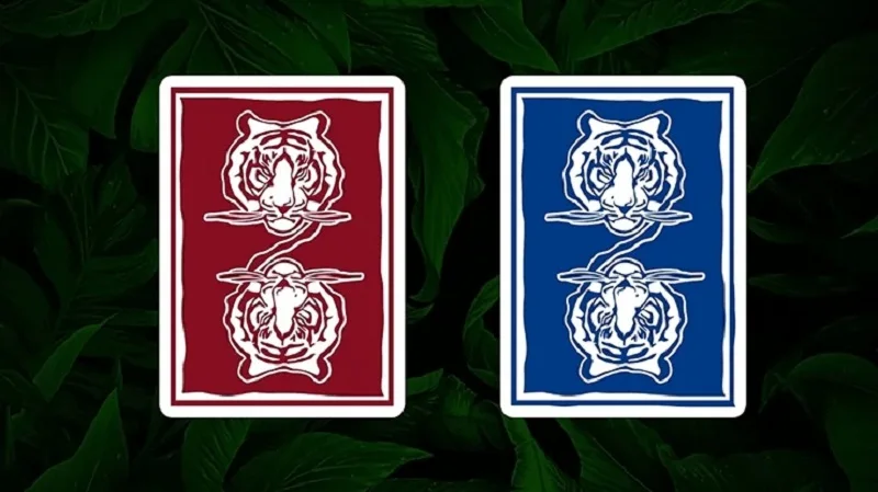 Hidden King Luxury Playing Cards By TWPCC Tiger Deck Poker Size New Sealed  Magic Card Games Magic Tricks Props images - 6