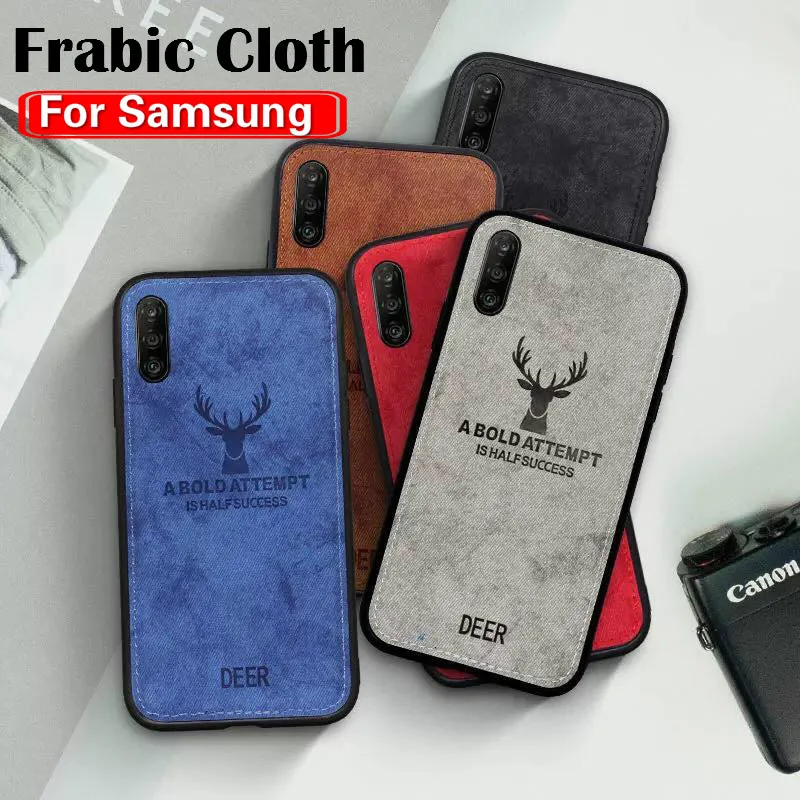 Frabic тканевый чехол для Samsung Galaxy A12 A32 A42 A52 A72 A21 A31 A41 A51 A71 A70 A50 A30 A20 A21S M31S M51 F62 мягкая