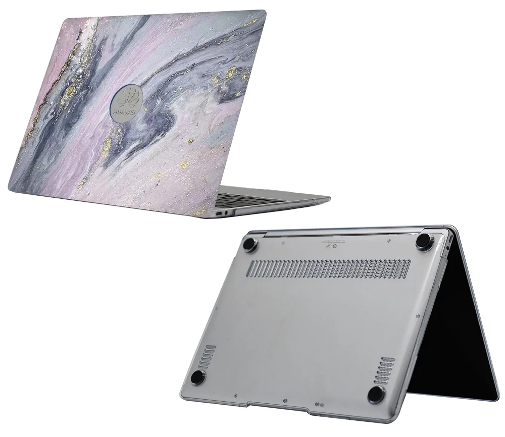 Мраморный пластиковый чехол для fundas huawei Matebook 13 дюймов Супер легкий пластиковый защитный чехол для huawei Matebook 13 WRT-W19 чехол