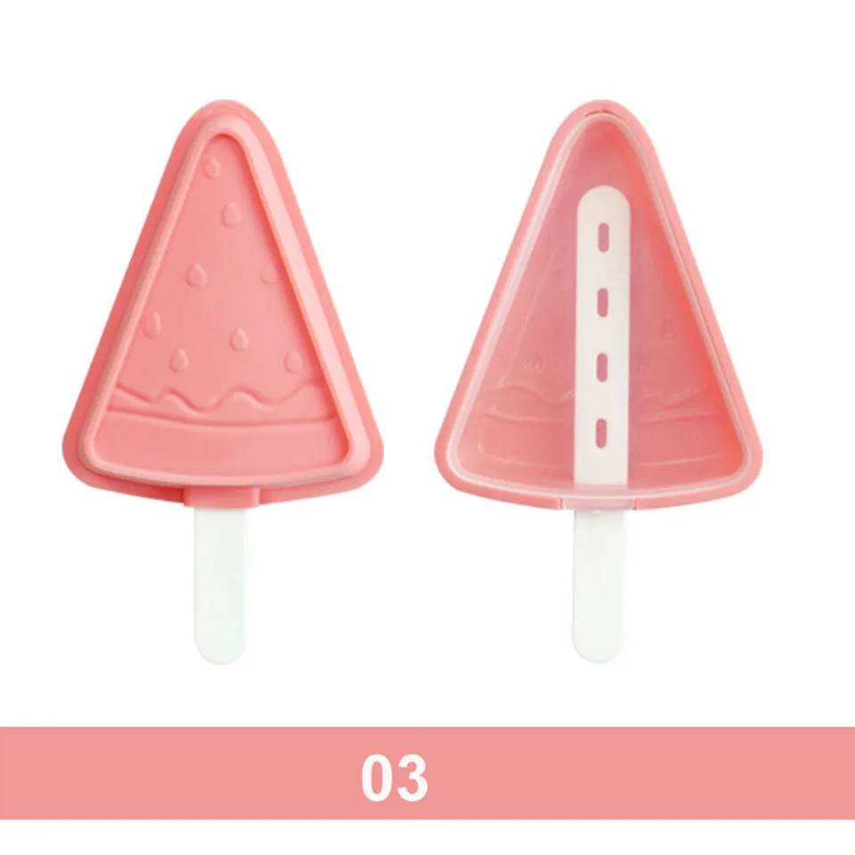 Формы для фруктового льда в виде клубники арбуза с палочками ананас