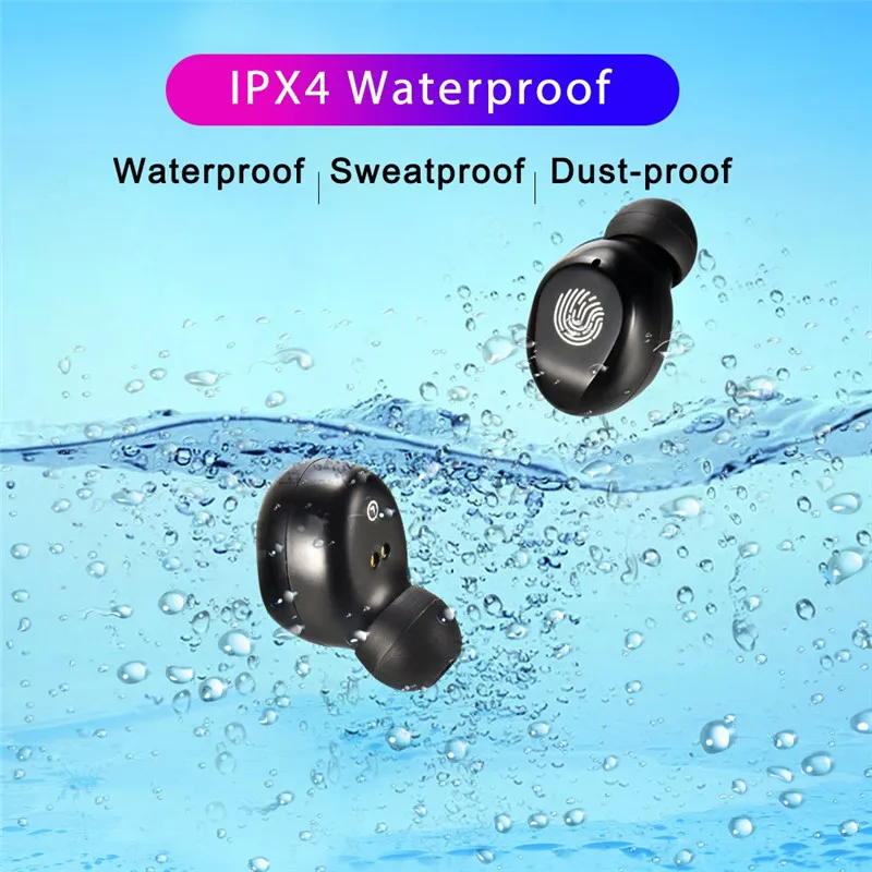 Фото F9 TWS Bluetooth наушники светодиодный дисплей беспроводные сенсорное управление F9 TWS Bluetooth наушники светодиодный дисплей беспроводные сенсорное управление