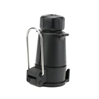 Черный 7-контактный (12n) разъем для проводов 12 В, разъем для электрического прицепа, фаркоп, осветительная панель, буксирный адаптер удлинительных кабелей для прицепа