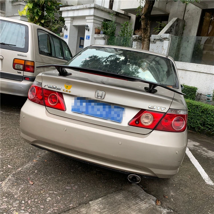 Спойлер для Honda City 2001-2005 высококачественный спойлер автомобиля из ABS материала
