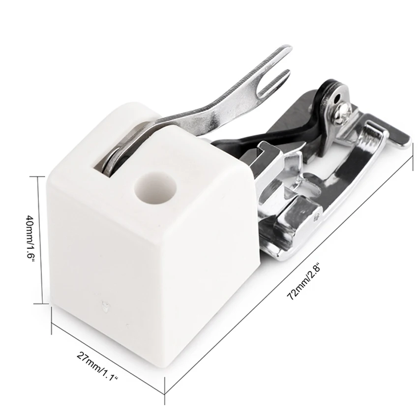 

Side Cutter Overlock Sewing Machine Presser Foot Feet Attachment For All Low Shank Singer Janome BrotherCY-10