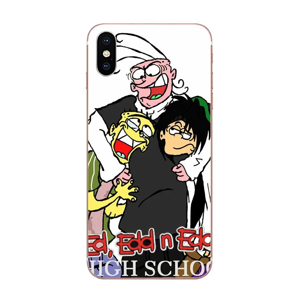 ТПУ протектор Забавный мультфильм фильм Ed Edd N Eddy для Galaxy J1 J2 J3 J330 J4 J5 J6 J7 J730 J8 2015 2016