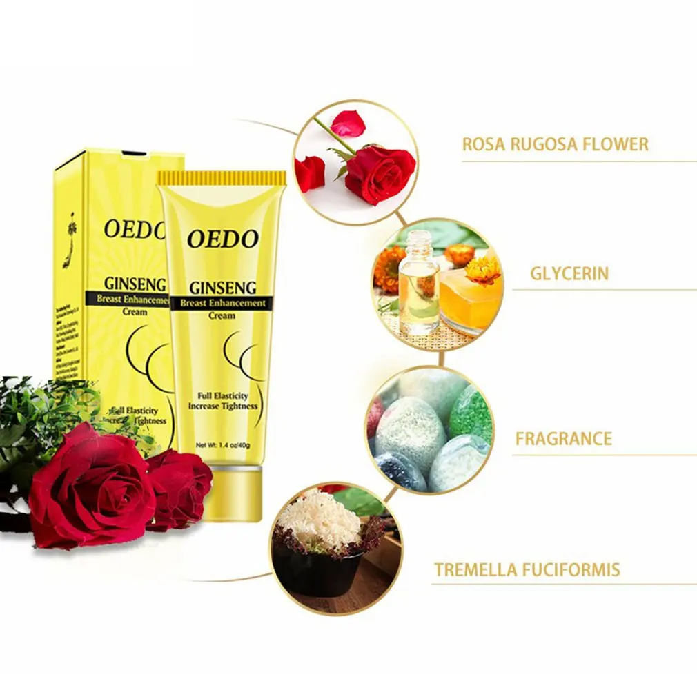 Женьшень крем для увеличения груди стимулирует Женские гормоны Бюст быстрого