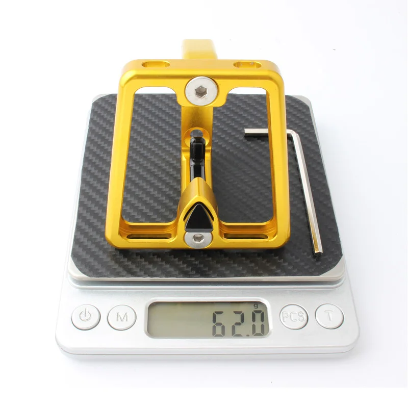

NEW Multi-color Bike Front Carrier Adapter Folding Bag Cargo Rack Bracket Aluminum Alloy Mount Base For Brompton Bike