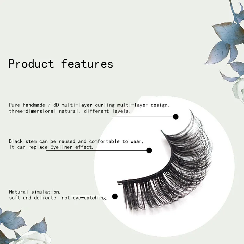 

Wholesale Eyelashes 3D Mink Lashes Natural Mink Eyelashes False Eyelashes Makeup False Lashes