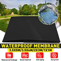 3 5x5m 0 12mm black hdpe fish pond liner garden pond landscaping pool reinforced thick heavy duty waterproof membrane pond liner