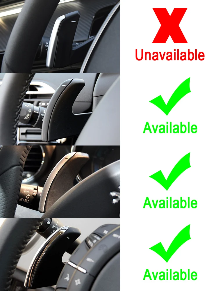 Автомобильный переключатель передач на руль для Peugeot 508 SW GT RXH 2011-2015 MK1 3008 Hybrid4 2012 -