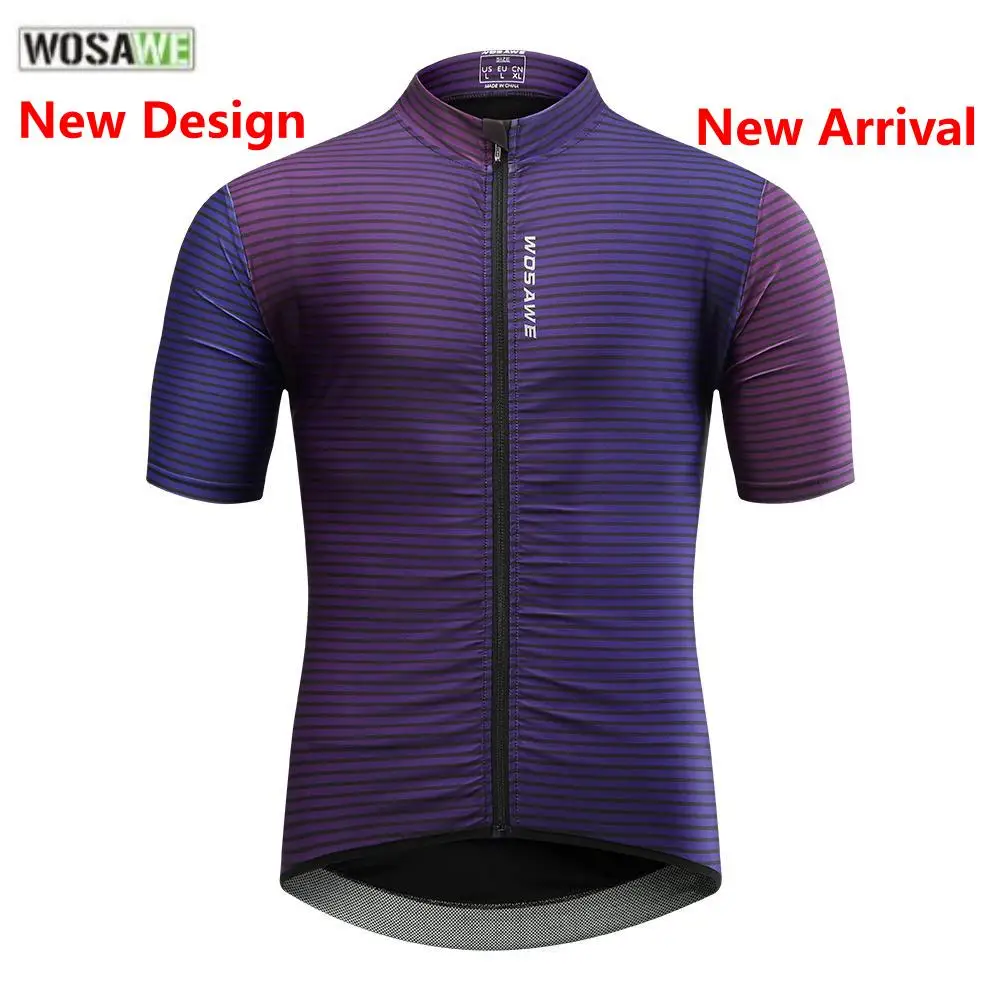 

WOSAWE Summer Men Cycling Jersey MTB Maillot Shirt Mountain Bike Downhill Motocross Jerseys High Quality Bicycle Clothing