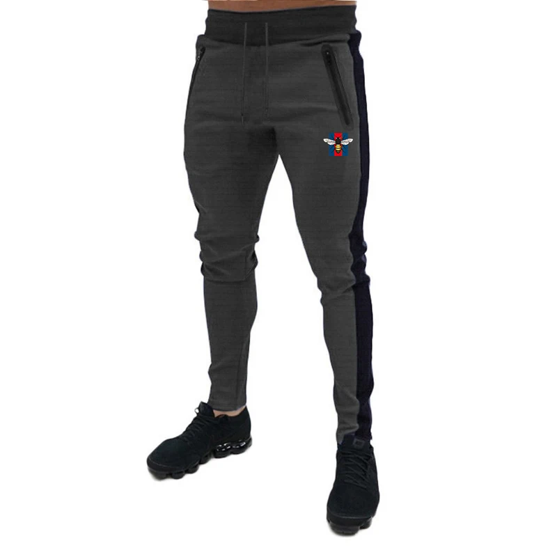 

Brand Men Straight Active Sports pants men jogger fitness sports trousers new fashion printed muscle men fitness training pants