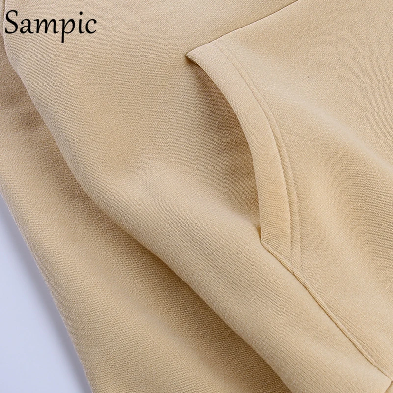 

Sampic Winter Two Piece Set Women Long Sleeve Tops And Sport Long Pants Outfits Sweatshirt Hoodies Ladies Set Tracksuit 2020