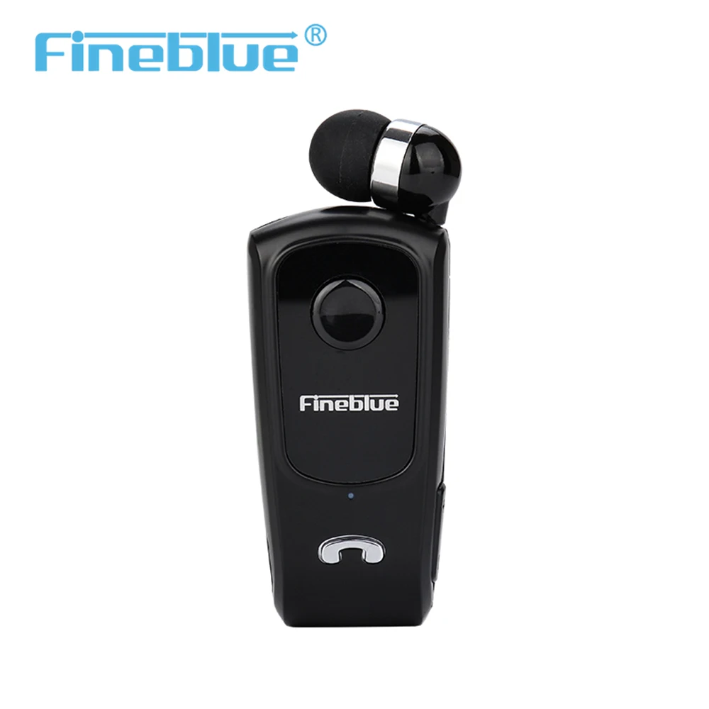 FineBlue F920 мини беспроводные Bluetooth наушники V4.0 гарнитура звонки напоминают вибрацию носить Клип Спорт Бег Наушники Hands Free - Цвет: Black
